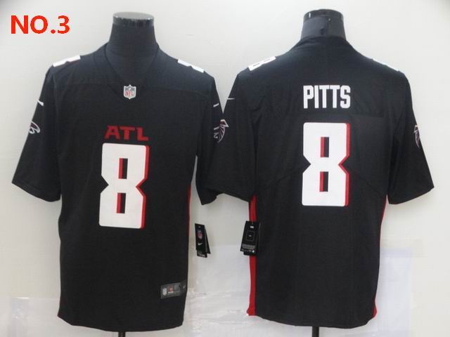 Men's Atlanta Falcons 8 Kyle Pitts Jesey NO.3;